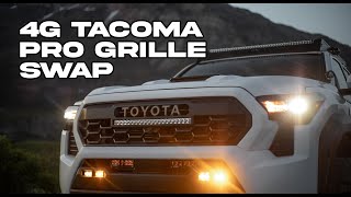 2024 Tacoma TRD Pro  Trailhunter Grille Install and Walkaround [upl. by Brigette306]