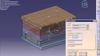 CATIA V5  Mold Tooling Creation MTE [upl. by Burner]