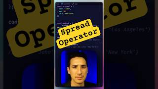 Spread Operator with Objects in JavaScript javascript javascripttutorial coding programming [upl. by Keener699]