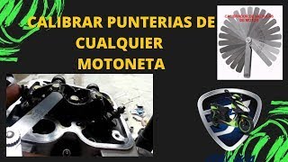 COMO CALIBRAR PUNTERIAS DE MOTONETA ITALIKA TUTORIAL FACIL Y LAMINAS [upl. by Bbor24]