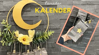 Ramadankalender basteln DIY  Ramadan Calendar Tutorial  RamadanReihe 2020  Kikis Ramadan [upl. by Goss]