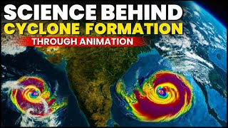 How Cyclones are Formed  Animation Video  OnlyIAS [upl. by Nerral423]