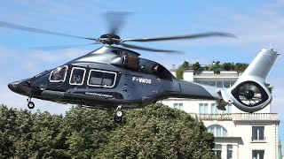 New Airbus Helicopters H160 VIP landing at Paris [upl. by Sari319]