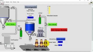 Embotelladora con labview [upl. by Tony]