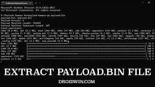 How to Extract payloadbin File [upl. by Orsino]