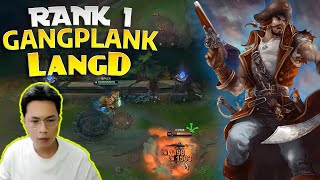 LangD Rank 1 Gangplank vs Zeri  Best Gangplank Guide [upl. by Ssidnac]