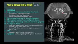 Neuroradiology meeting Vascular malformations and phakomatosis [upl. by Aurie]