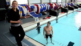 Swim drills  sculling with Stuart Hayes and Michelle Dillon [upl. by Pellikka879]