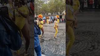 Celebrations in front of the Arc de Triomphe on October 6th [upl. by Anahcra62]