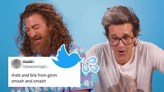 Rhett amp Link Read Thirst Tweets [upl. by Doownelg]