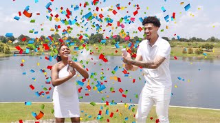 Cierra And Jordans Official Gender Reveal [upl. by Scoles]