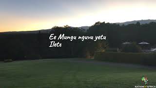 Mt Kenya Sunrise 🌅 Kenya National Anthem Lyrics 🇰🇪 [upl. by Benyamin]