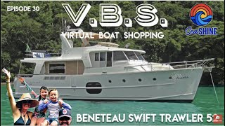 Beneteau 52 Swift Trawler for the Great Loop  Yes No Maybe Virtual Boat Shopping episode 30 [upl. by Soloma]