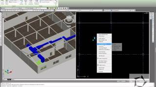 MEP Ducting from start [upl. by Kcirdlek]