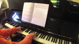 Slow Walkin Blues by Andrew Craggs ANZCA Modern Pianoforte grade 1 Series 2 [upl. by Ttennej]