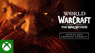 World of Warcraft The War Within  Official Date Announce Trailer  Xbox Games Showcase 2024 [upl. by Inilam]