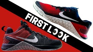 Nike Metcon 4 amp DSX Flyknit 2 FIRST LOOK [upl. by Malarkey474]