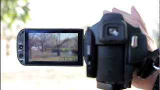 Camcorder Canon HFG10 vs DSLR 60D  Manual Focus [upl. by Annid796]