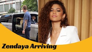 Zendaya arriving  zendaya  updates  news [upl. by Kcirrem]