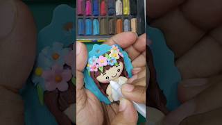 Making DOLL Using clay 😱 tutorial short [upl. by Eenaj]