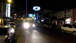 Walking Tour of Nogales Sonora Mexico After Dark [upl. by Lyrred]