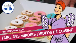 Comment faire des miroirs  Vidéo de cuisine  Swissmilk 2015 [upl. by Dulcy]