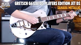 Gretsch G6128TDS Players Edition Jet DS Sahara Metallic [upl. by Gibbons760]