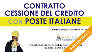 Procedura cessione del credito Cassetto Fiscale Agenzia Entrate bonus ristrutturazione ecobonus [upl. by Audres]