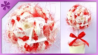 DIY Raffaello tree gift for every occasion ENG Subtitles  Speed up 117 [upl. by Capone90]