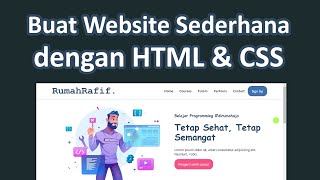 Tutorial Membuat Website Sederhana dengan HTML dan CSS Lengkap dan Mudah bagi Pemula [upl. by Bevis]