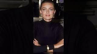 Paulina Porizkova 1988 photo She was very popular with her classic stunning good looks shorts [upl. by Wren204]