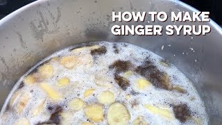 How to Make Ginger Syrup  Chaser [upl. by Adlesirk]