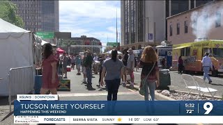 Tucson Meet Yourself taking place downtown [upl. by Haelam340]