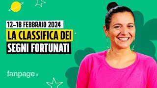 Oroscopo la classifica dei segni più fortunati della settimana dal 12 al 18 febbraio 2024 [upl. by Switzer]