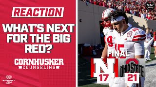 Nebraska football Comes Up Short Against Ohio State  Cornhusker Counseling [upl. by Marin]