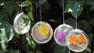 DIY Sun Catcher Windchime [upl. by Vinni613]