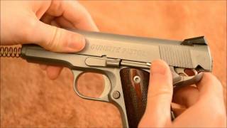 700riflecom 45 ACP Video Series  Field Strip a 1911 45  Part 1 [upl. by Annoda19]