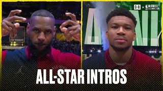 East amp West Introductions  2024 NBA AllStar Game [upl. by Archangel190]