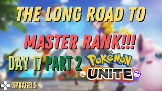 Beginner To Master Rank FREE TO PLAY Road To Master Rank Day 17 Part 2  Pokémon Unite [upl. by Ephrem]