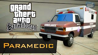 GTA San Andreas  Paramedic Guide Saviour Trophy [upl. by Llesirg]