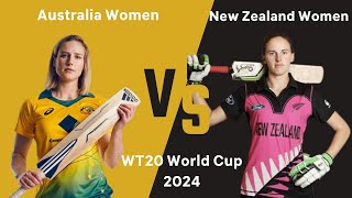 quot🔴 AUSW vs NZW  10th Match LIVE  WT20 World Cup 2024  Womens T20 Cricket Livequot [upl. by Lamok405]