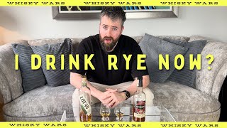 Rittenhouse Rye Vs Lot 40 Rye Review [upl. by Eillil557]