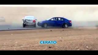 Chillest hit and run Cerato Drifting [upl. by Afra184]