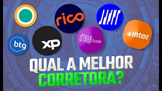 Qual a melhor corretora de investimentos para iniciantes Rico XP Clear Sofisa Nubank BTG [upl. by Ephrem]