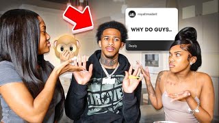 ASKING GUYS QUESTIONS GIRLS ARE AFRAID TO ASK🧐 FT LifeasLyndeja Kingdaryn REAL SPICY [upl. by Rosdniw]