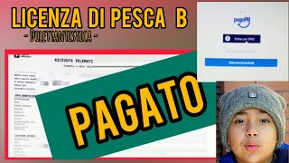 Come pagare licenza di pesca B Regione Lombardia licenzapesca regionelombardia  PagoPA [upl. by Robertson]