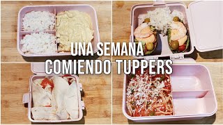 UNA SEMANA COMIENDO TUPPERS🥑 IDEAS TRABAJO 👩‍💻UNIVERSIDAD 👩‍🎓 Apagayvamonos [upl. by Lamson419]