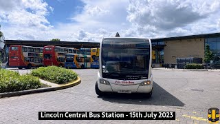 Buses at Lincoln Central 15072023 [upl. by Helms]