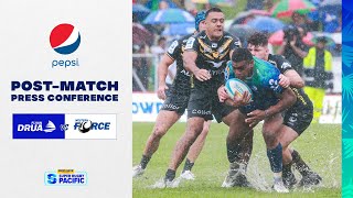 24 Round 6 vs Western Force  PEPSI PostMatch Press Conference [upl. by Erlina]