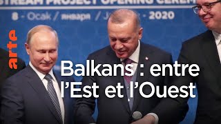 Les Balkans  vents dOuest vents dEst  Le dessous des cartes  ARTE [upl. by Akinohs40]